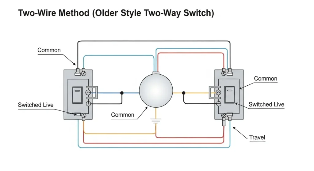 TWO WIRE METHOD
