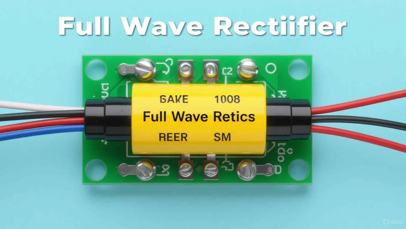 Full Wave Rectifier Basics in Minutes (Simple Study)