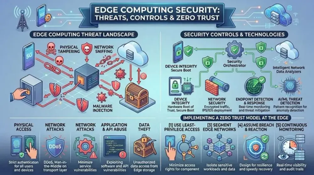 Edge Computing Security Threats, Controls & Zero Trust