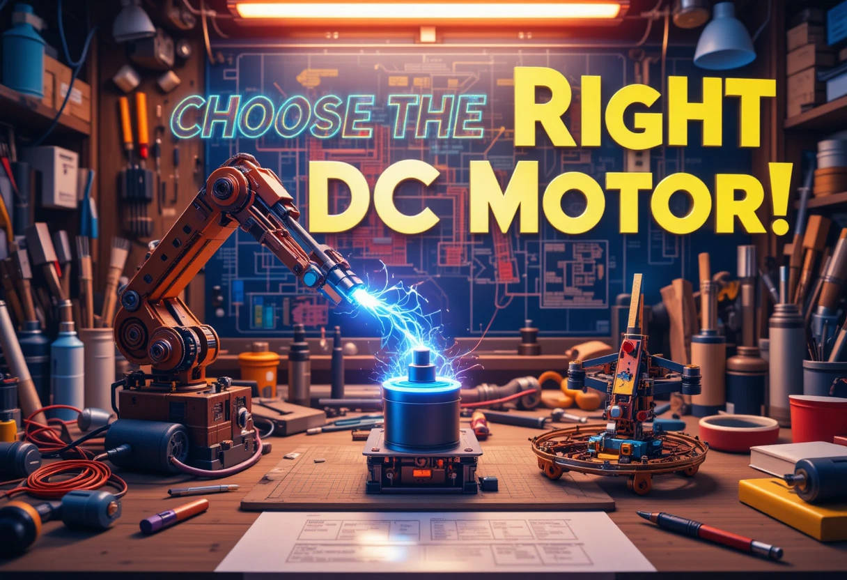 How to Choose the Right DC Motor for DIY Electronics Projects