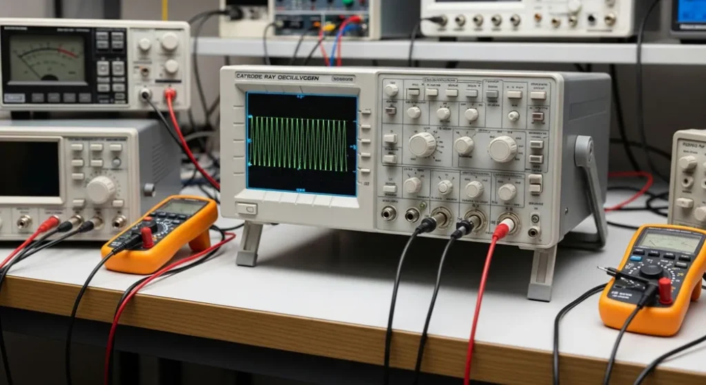 Cathode-Ray-Oscilloscope-work
