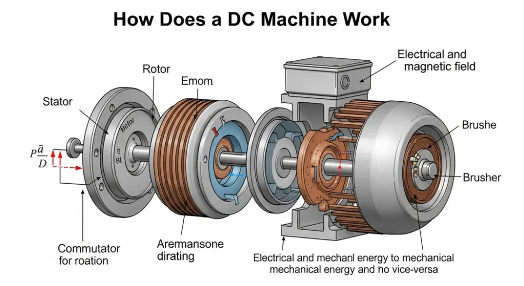How does a DC Machine Work