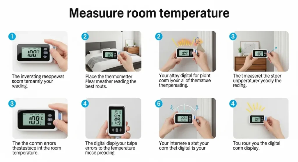 Step-by-Step Guide to Measure Room Temperature Accurately