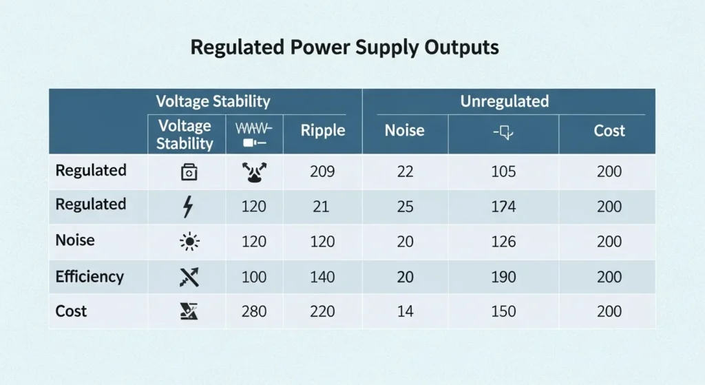 Chart of Regulated