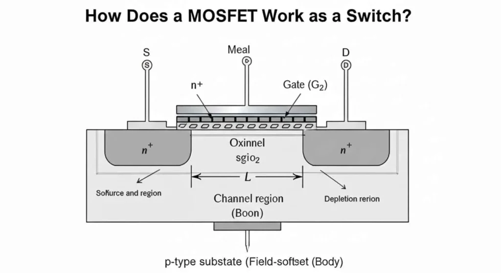 How Does a MOSFET Work as a Switch