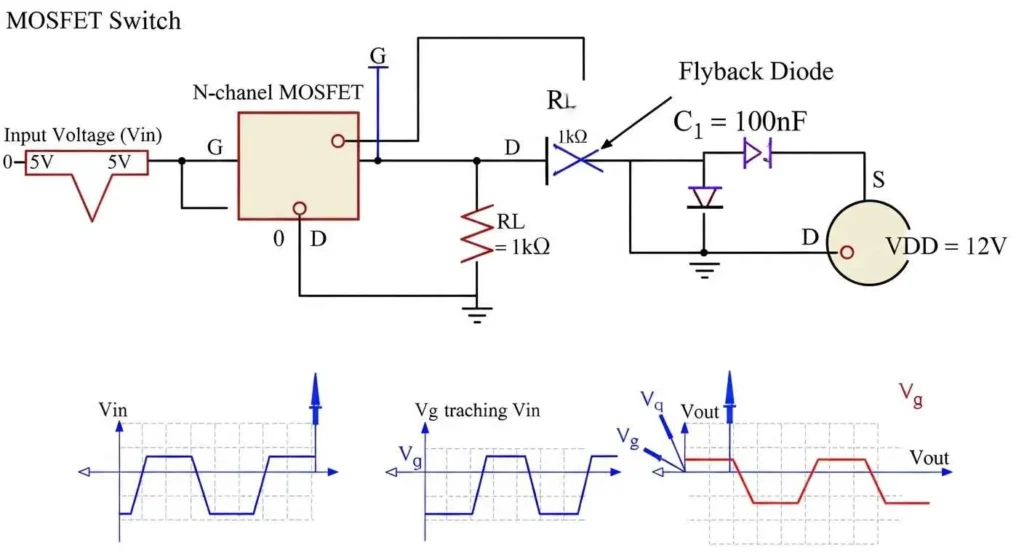 MOSFET Switch Circuit Diagram