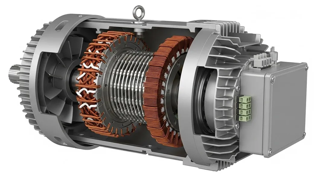 Squirrel Cage Motor Diagram