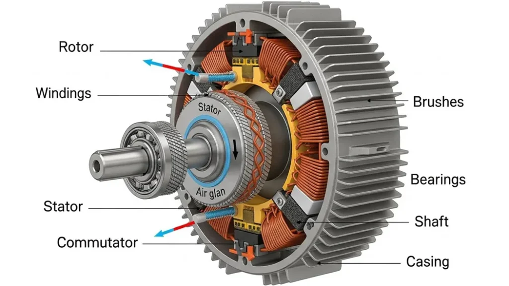 Understanding the Motor’s Physical Construction