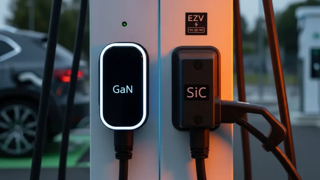 The Death of Silicon GaN vs. SiC in EV Chargers