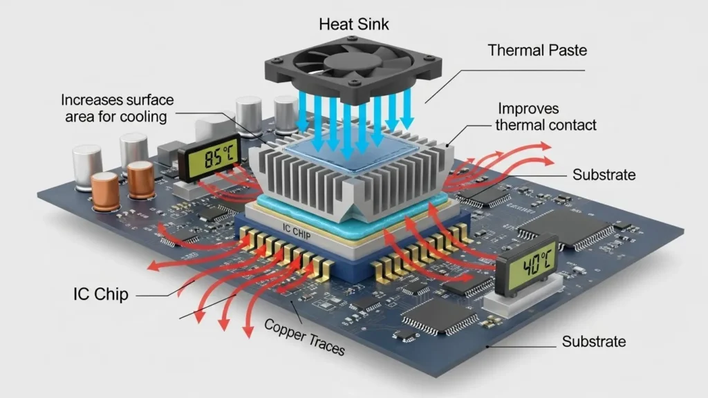 The Role of Heat Sinks and Thermal Paste