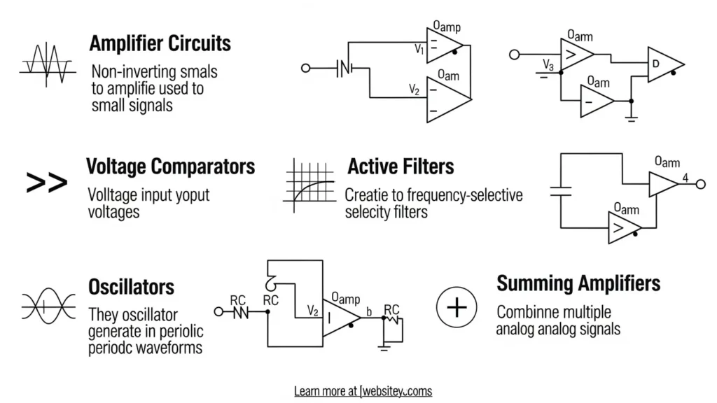 Top 5 Uses of Operational Amplifiers