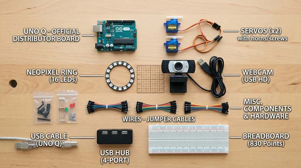 YOLOv11 face detection with confidence scores on Arduino robot